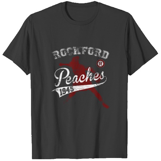 Baseball Rockford Peaches Feminist Graphic s T-shirt