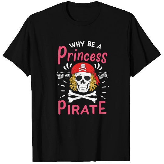 Pirate Crossbones Pirate Princess T-shirt