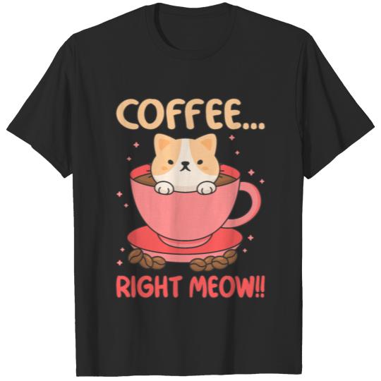 Discover Coffee Cat T-shirt