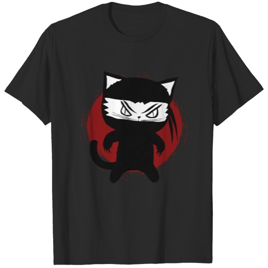 Discover Ninja Cat T-shirt