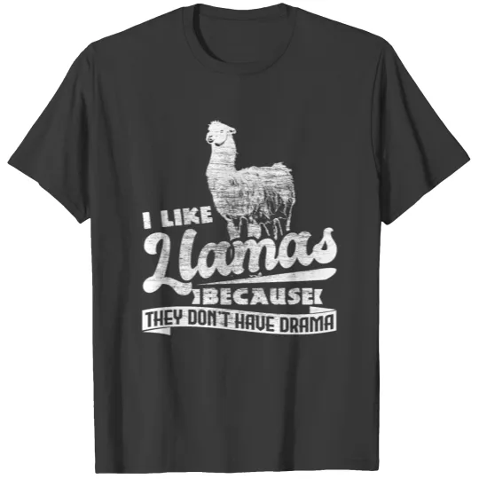 Lama camel Animal T-shirt
