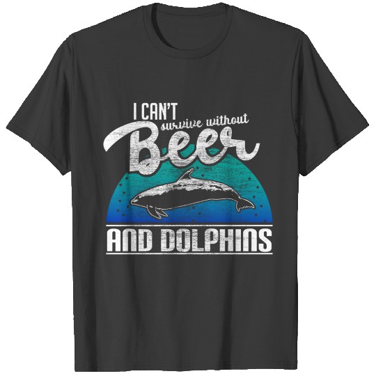 Discover Dolphin intelligent animal welfare gift idea T-shirt