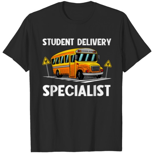 Funny School Bus Driver Gift Men Women Licensed Op T-shirt