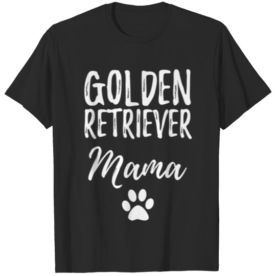 Discover Golden Retriever Mama for Golden Retriever Dog Mom T-shirt