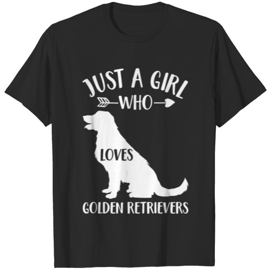 Discover Dog Lover Gift Loves Golden Retrievers T-shirt