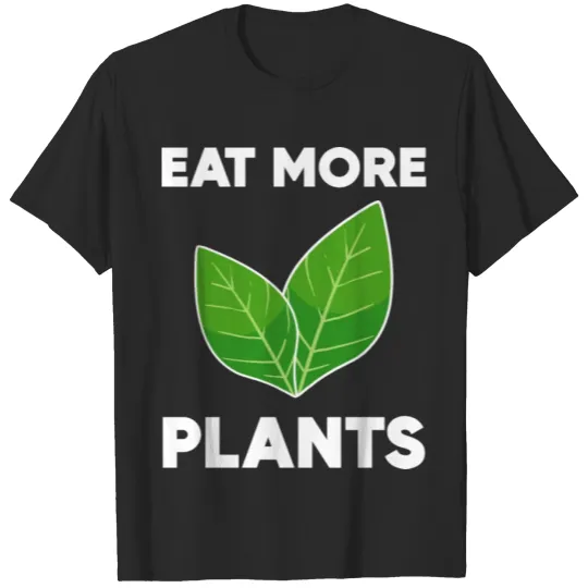 Discover Eat More Plants Vegetarian and Healthy Gift T-shirt