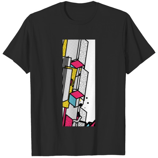 Discover Neo memphis background 38 game T-shirt