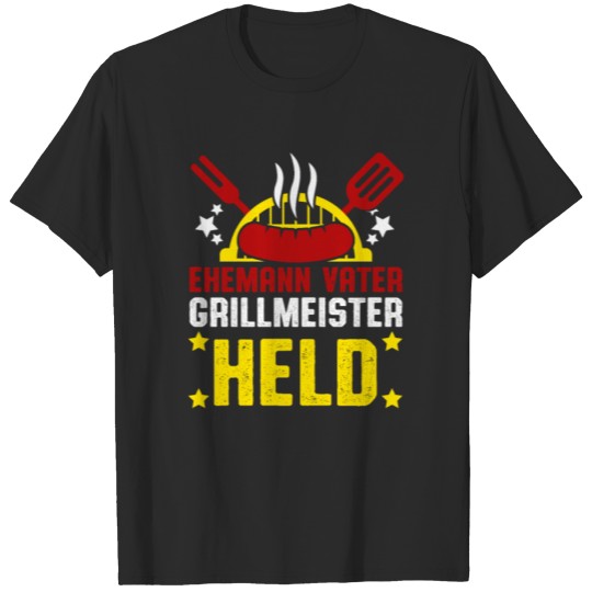 Discover Ehemann Vater Grillmeister T-shirt