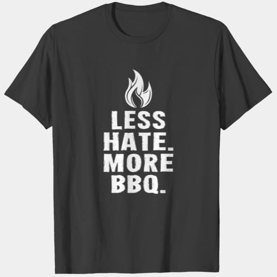 party Hot BBQ Clothes Meat Grill Smoke Charcoal T-shirt