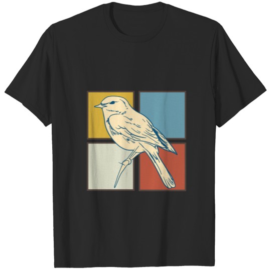Retro Vintage Bird T-shirt