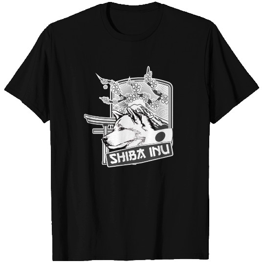 Shiba Inu Sakura T-shirt
