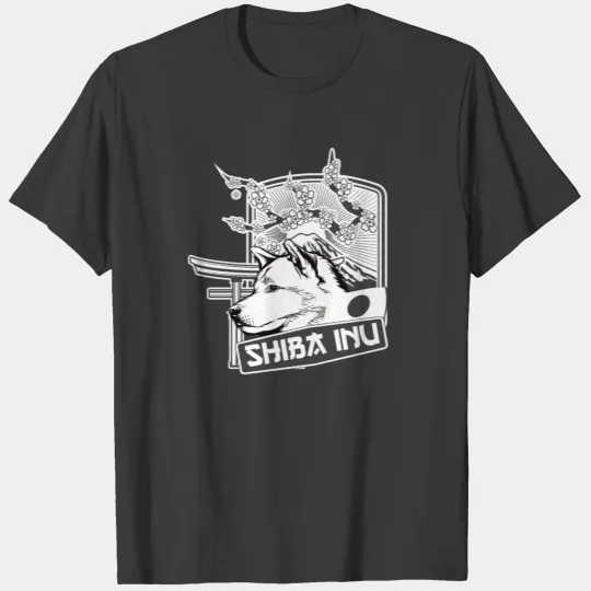 Shiba Inu Sakura T-shirt