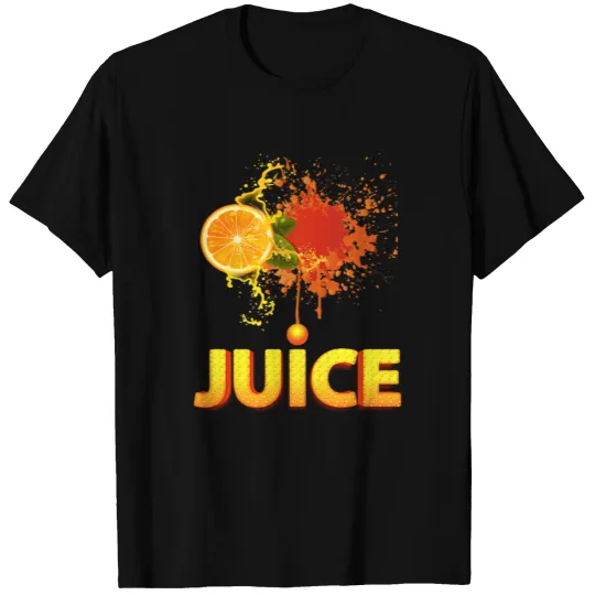 orange juice T-shirt