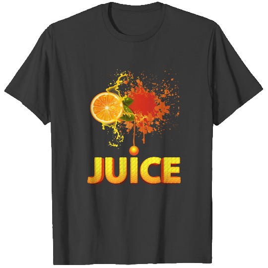 orange juice T-shirt