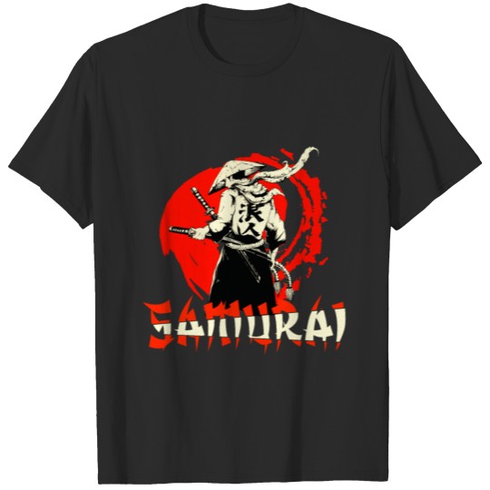 Discover Samurai Martial Artist Japan T-shirt