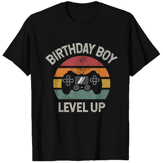 Birthday Boy Level Up T-shirt