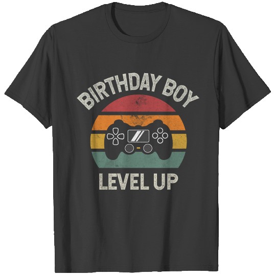 Birthday Boy Level Up T-shirt
