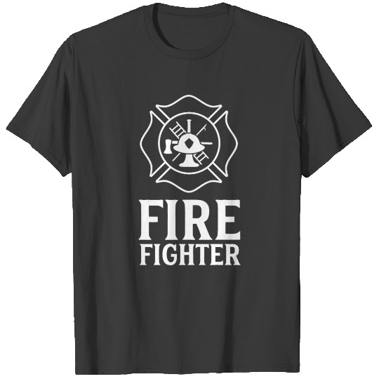 Firefighter Job fire Brigade Fireman Fire Fighter T-shirt