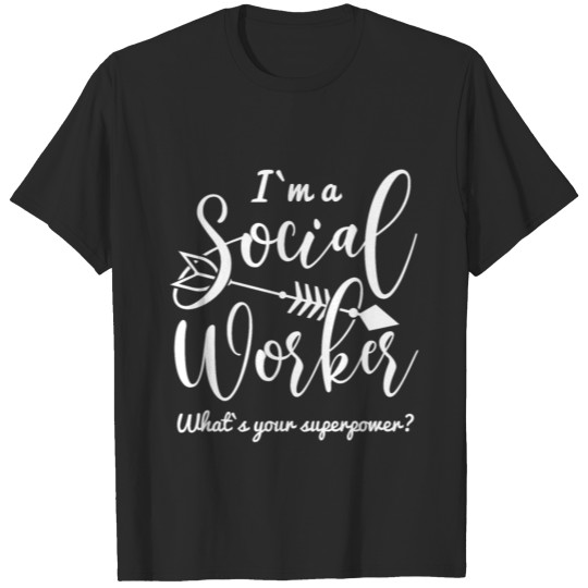 Discover Social Workers - Help People T-shirt