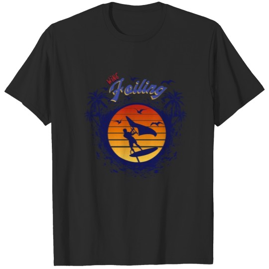 Discover Wing Foiling sky wing Gift Idea T-shirt