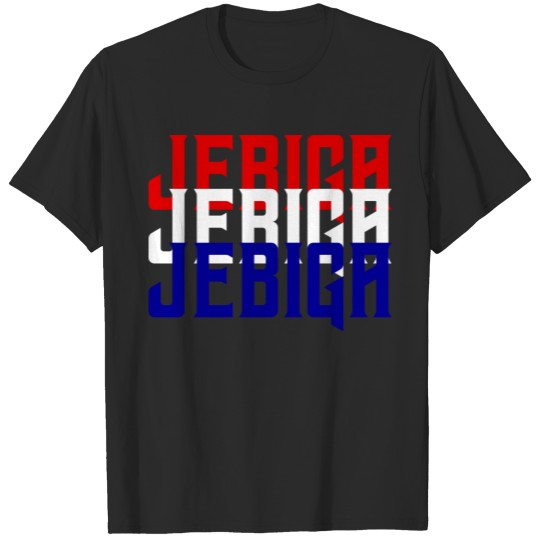 Discover Jebiga croatia hrvatska design gift T-shirt