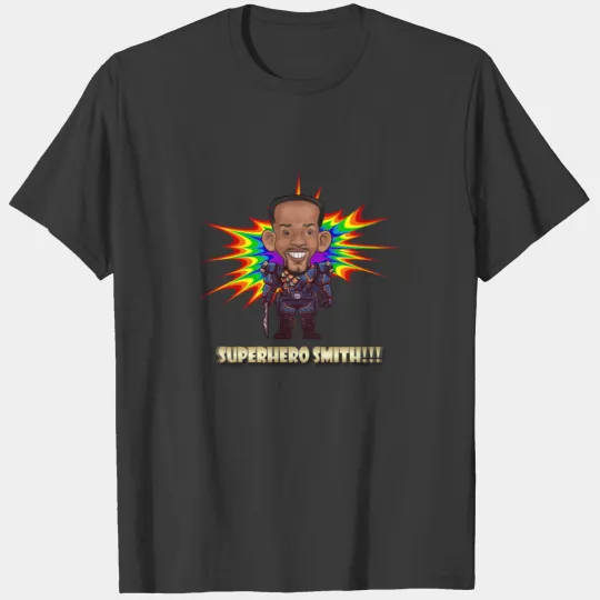 Will Smith The Fresh - Superhero Smith T-shirt