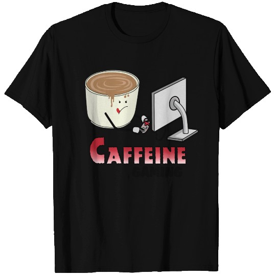 Coffee Caffeine Gaming T-shirt