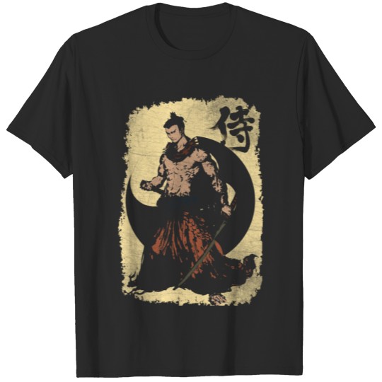 Samurai Japanese Warrior Japan Swordsmen Gift T-shirt