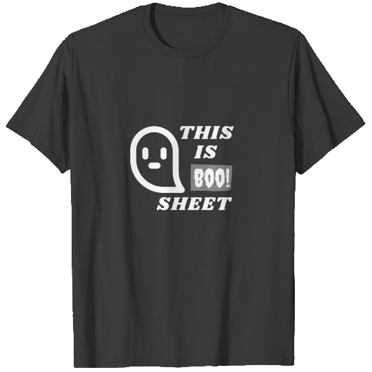 Discover Halloween - This Is Boo Sheet - Halloween Shirts T-shirt