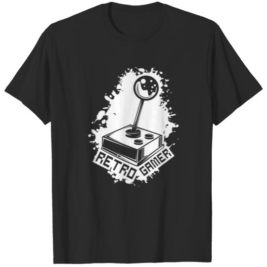 Discover Retro Gamer Joystick T-shirt