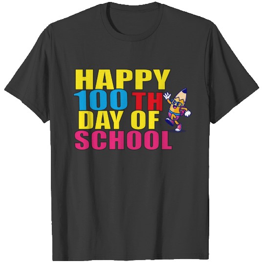 1Happy 100 Days Of School T-shirt