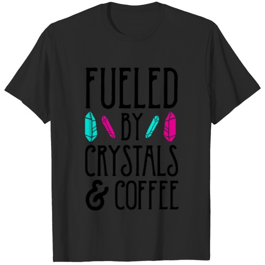 Discover Crystals and Coffee V2 T-shirt
