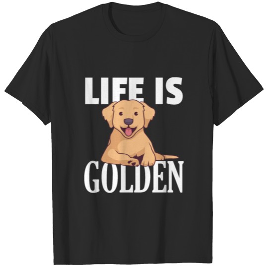 Discover Golden Retriever Gift For Dog Lovers T-shirt