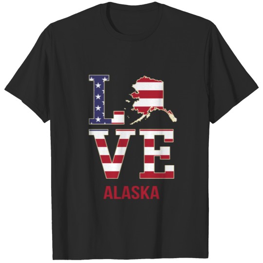 Discover Love Alaska T-shirt