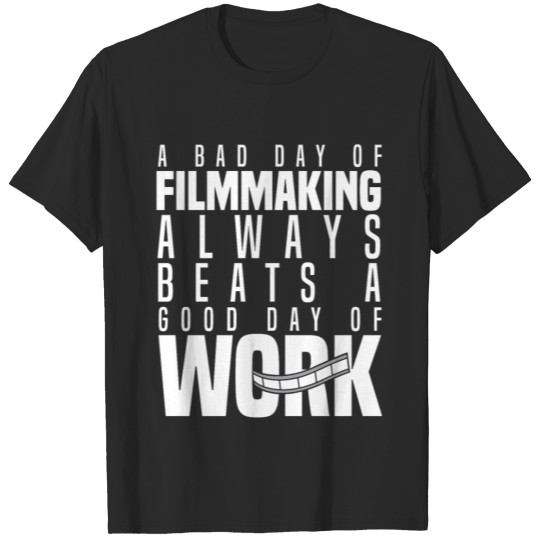 Discover Filmmaker Filmmaking Movie Director T-shirt
