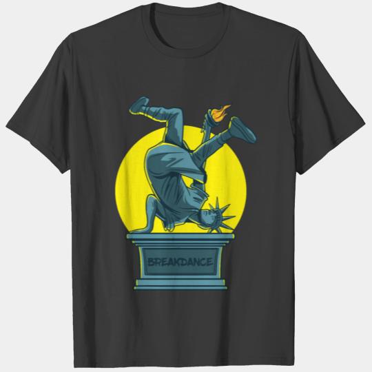Breakdance - Statue of Liberty Breakdance Kid T-shirt