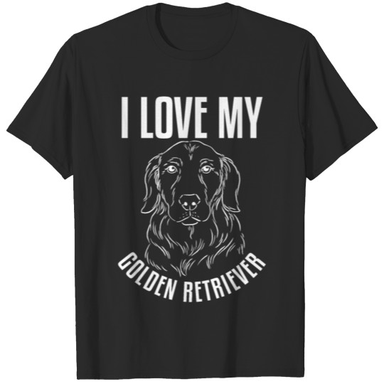 Discover Golden Retriever Love Friend Cute T-shirt
