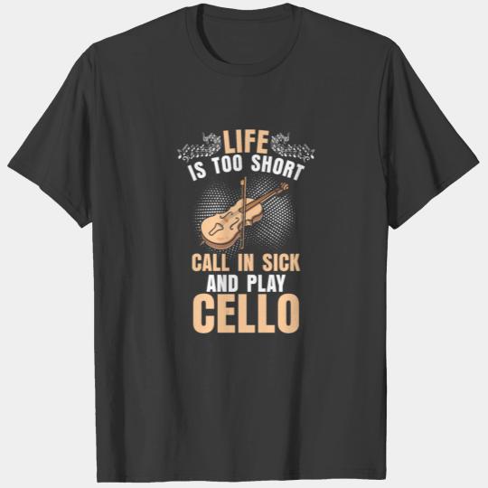 Cello Cellist Violoncello Cello Player Orchestra T-shirt