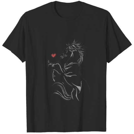 Discover Horse Touches Your Hand Horse Lovers T-shirt