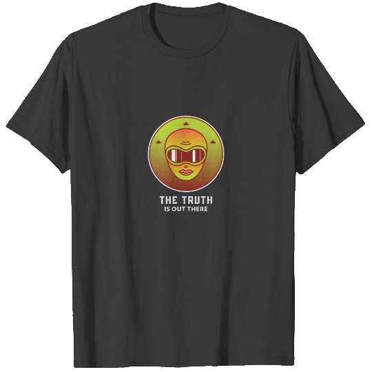 The Truth Is Out There Alien Patch T-Shirthippieme T-shirt