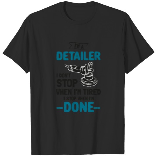Discover Auto Detailing Car Detailer T-shirt