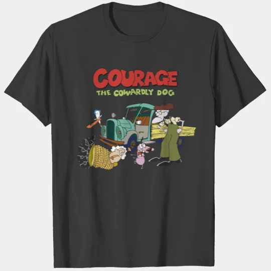 CN Courage The Cowardly Dog Group Shot 0462 T-shirt