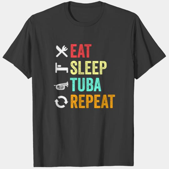 Tuba tubist wind instrument orchestra T-shirt