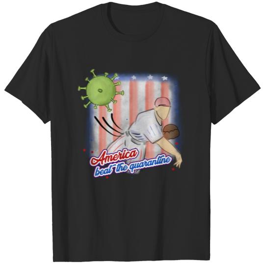 Discover America Beat The Quarantine T-shirt