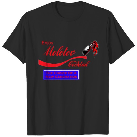 Discover molotov soda parody logo T-shirt
