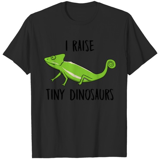 Tiny Dinosaur Cute Chameleon Reptile Lizard T-shirt