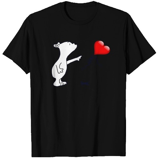 Beautiful red balloon T-shirt