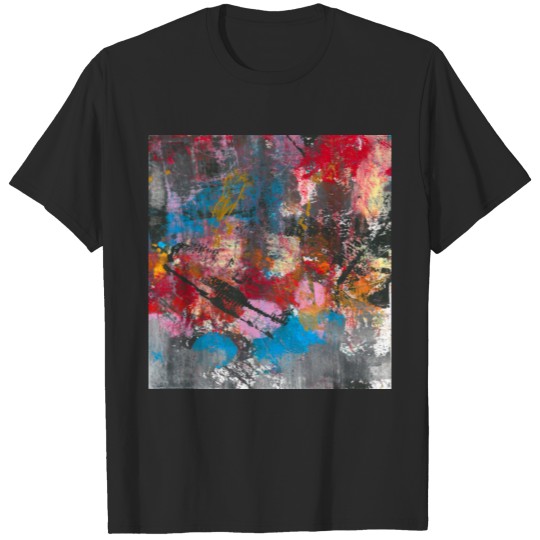 Discover Abstarct painting abstract print 1 T-shirt