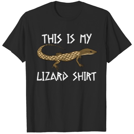 This Is My Lizard Cute Gecko Salamander Reptile T-shirt