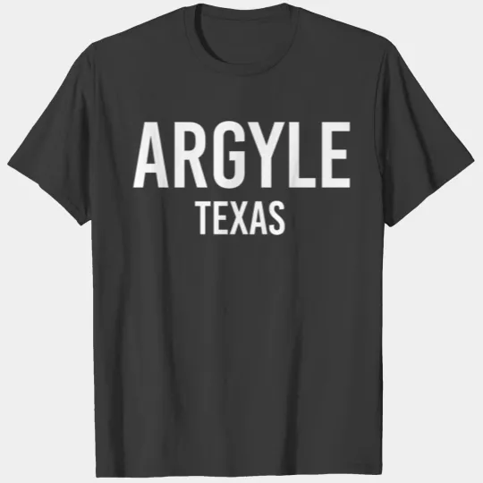 Argyle Texas Tx Usa Patriotic Vintage Sports birth T-shirt